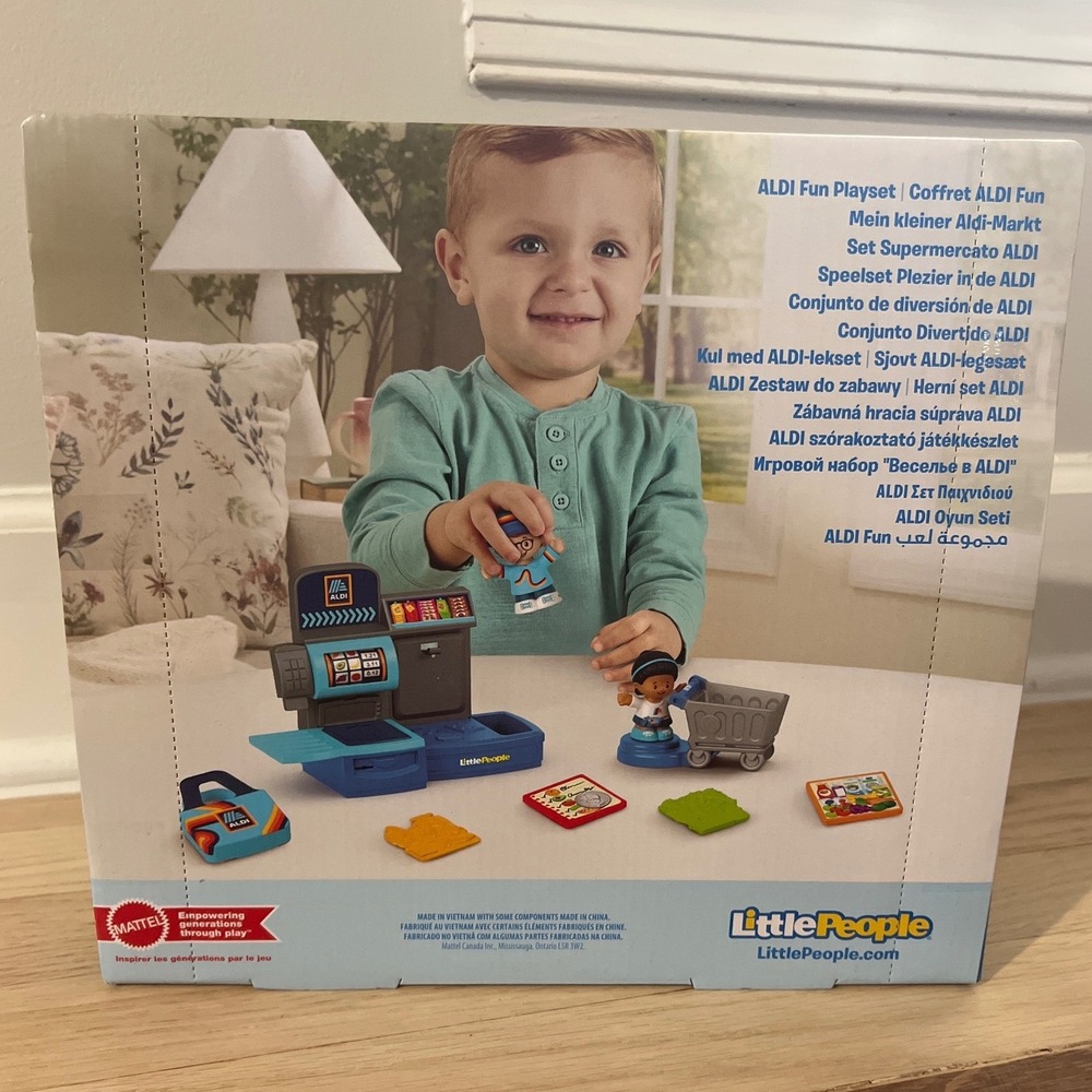 Fisher-Price Little People ALDI Fun Playset Exclusive Figures & Accessories NEW - Picture 2 of 2